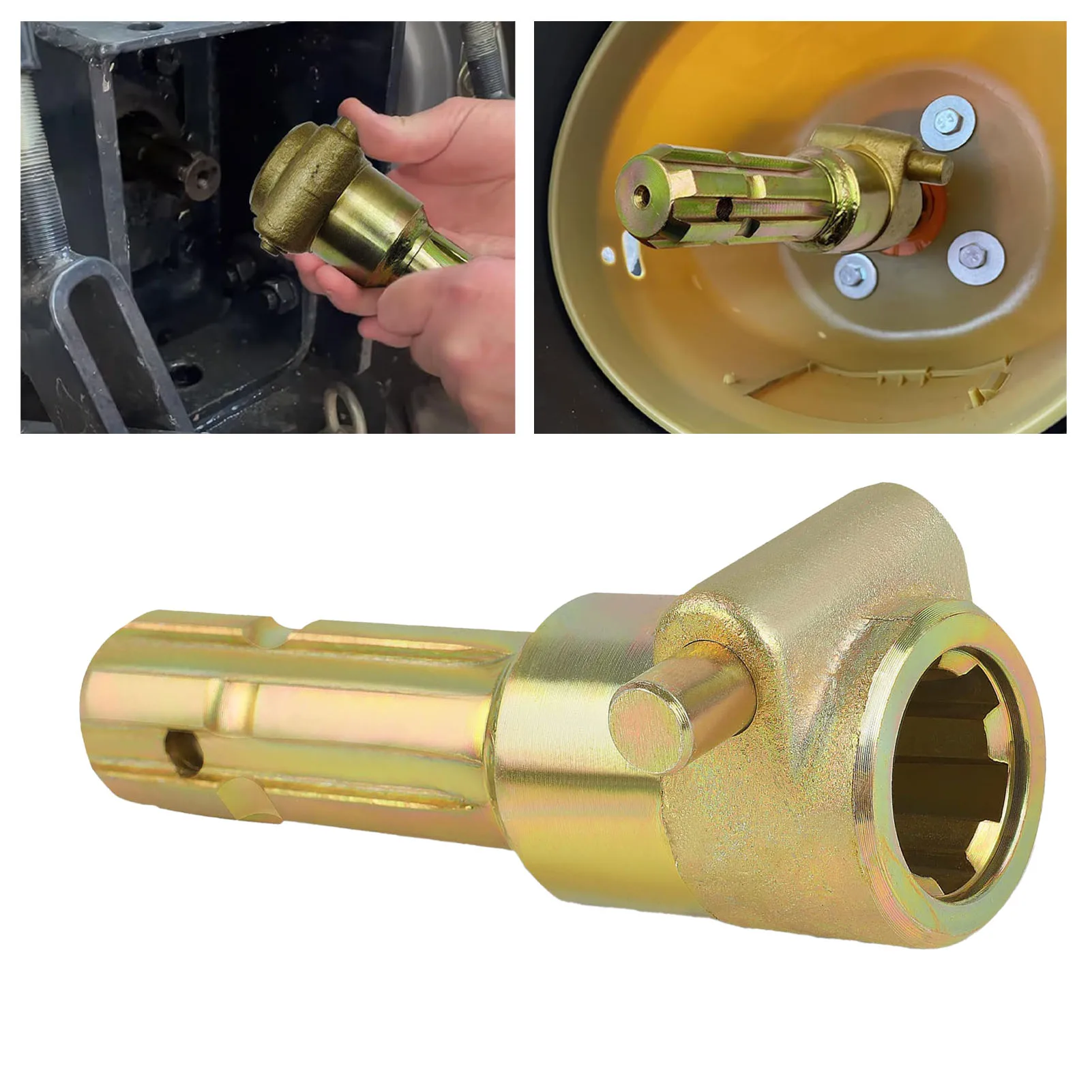 

Удлинитель ВОМ с 6 шлицами, адаптер ВОМ, гнездо 1 3/8 дюйма, шлицевое соединение 1 3/8 дюйма, удлинитель ВОМ с 6 шлицами для тракторов мощностью до 70 л.с.