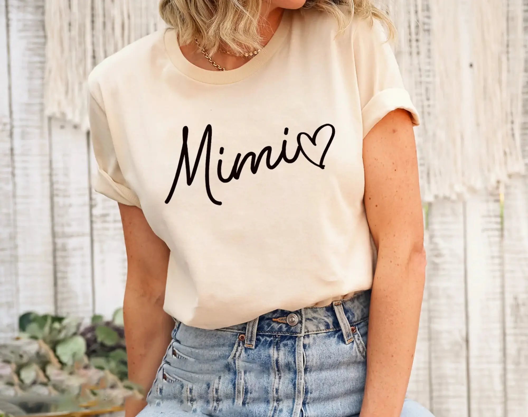 Mimi T Shirt Nana Life Grandma Mothers Day Birthday New Best