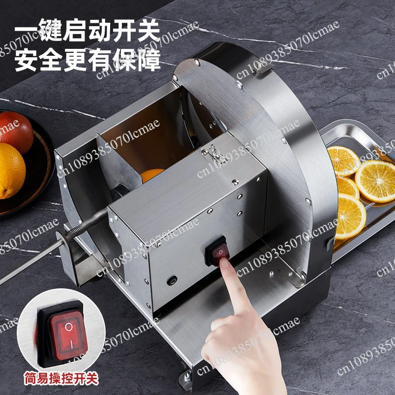 Multifunctional Electric Potato Slicer Commercial Carrot Slicer Kitchen Slicer Household Vegetable Cutter