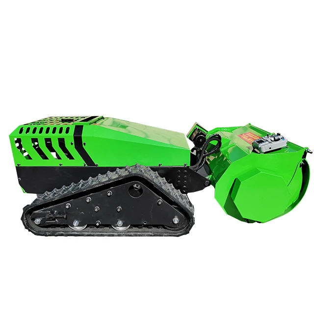 ذكي التحكم عن بعد الزاحف جزازة 4-السكتة الدماغية DIY الصف الزراعة والغابات إزالة الأعشاب الضارة #4