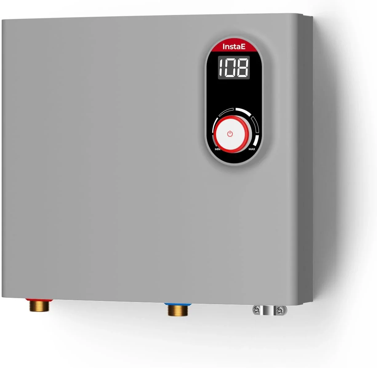 14kW-27kW Instant Tankless Electric Water Heater, Knob Control Shower Boiler for Bathroom Kitchen, 220V-240V