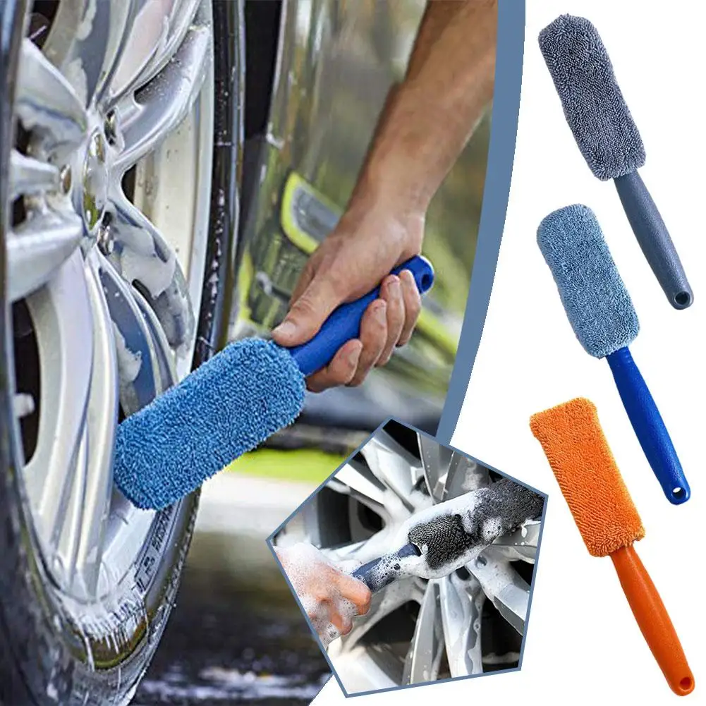 

Car Wheel Brush Tire Cleaning Tools Rim Scrubber Cleaner Auto Detailing Brush For Truck Motorcycle Bicycle Home Washing Too E3V0