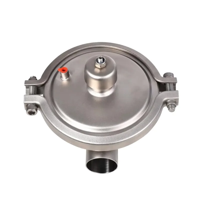 Food grade hygiene grade stainless steel pneumatic pressure regulating valve constant pressure control
