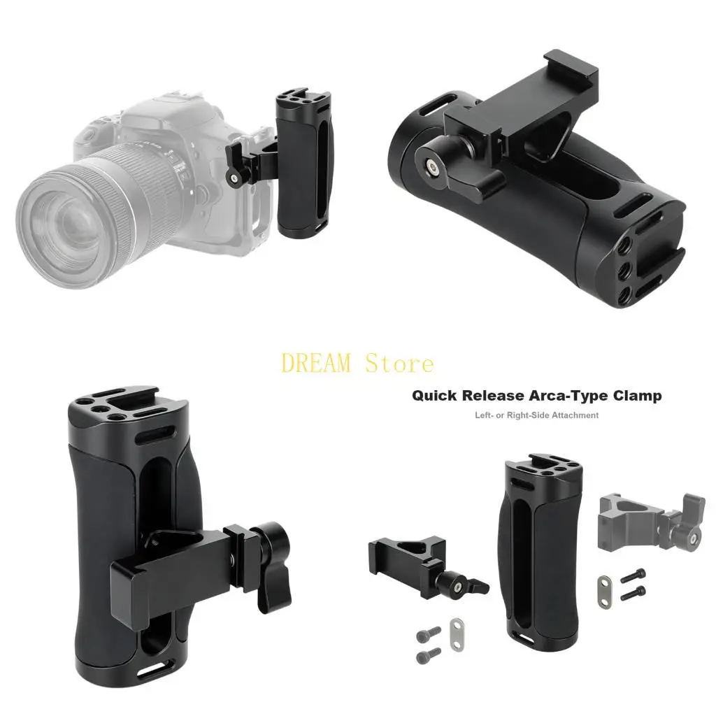 Heavy Duty Arca Side Handle For Camera Cage System Enabling Handheld Operation And Rapid Equipment Switching best sale