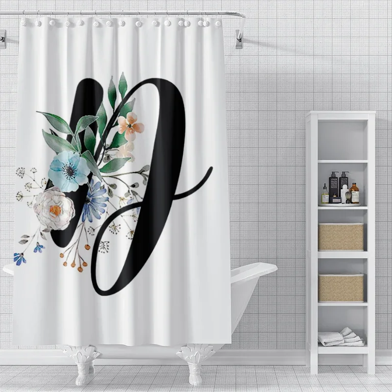 Home decor 26 letter shower curtains for bathroom waterproof fabric bathroom Curtains modern shower curtain 180x200 240x200