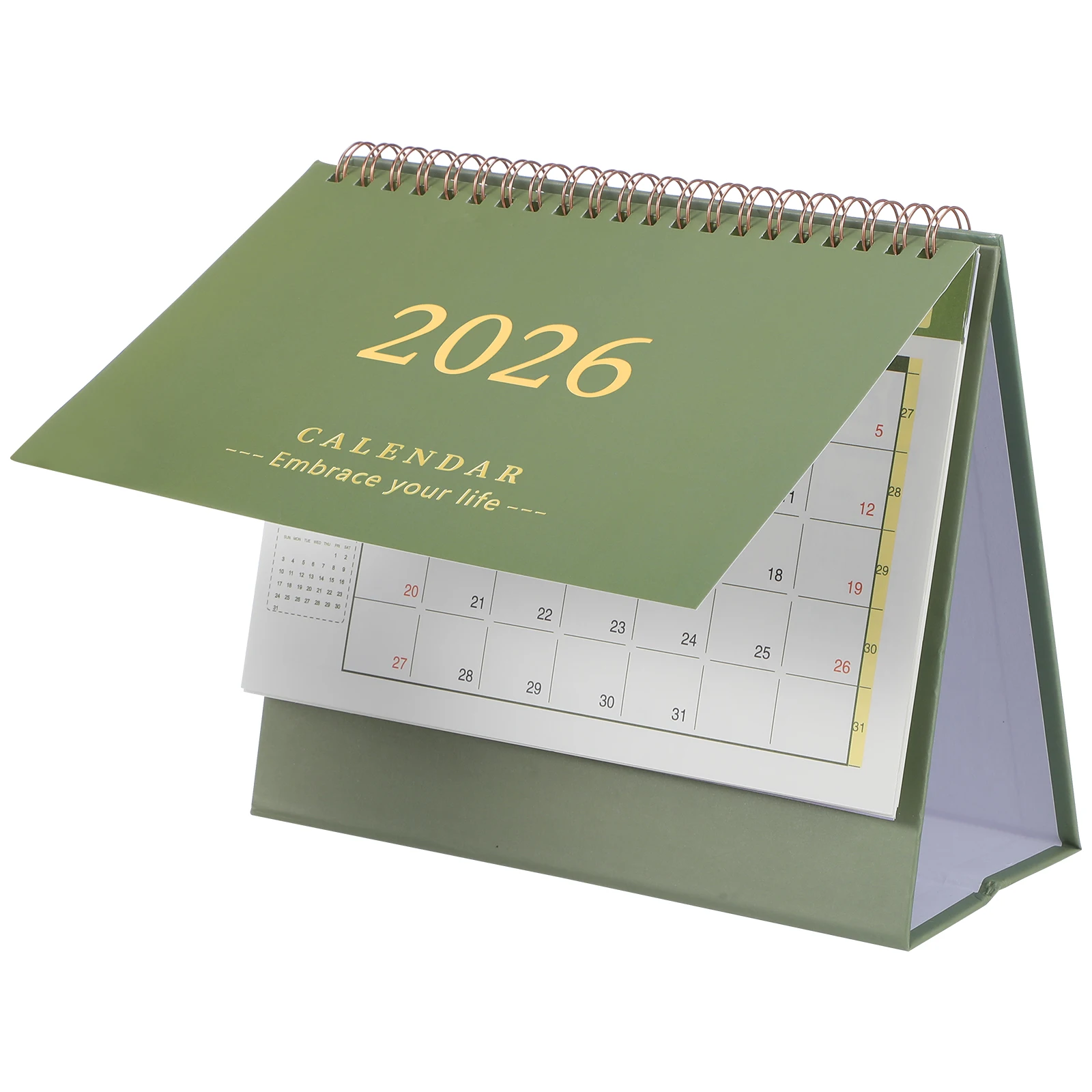 

Mini Calendar For 2025-2026 Desk Calendar Ornament New Year Calendar Mini Standing Flip Planner For Home School Office Supplies