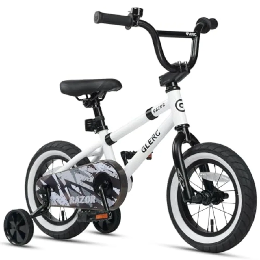 

Велосипед для детей 1-8 лет, 12-16 дюймов, в стиле BMX, с тренировочными колесами, разные цвета, легкая алюминиевая рама, безопасный, прочный.