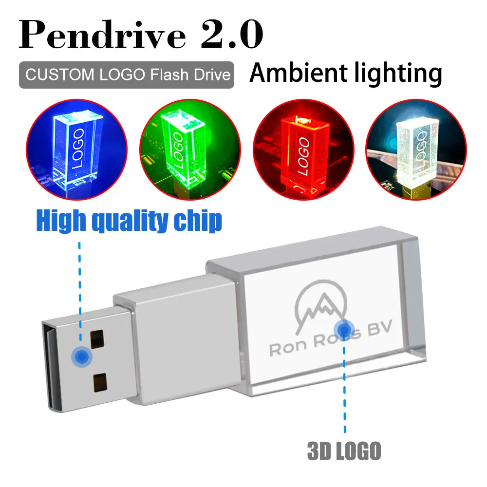 고속 메이플 우드 크리스탈 USB 2.0, 128GB 플래시 드라이브, 64GB, 무료 커스텀 로고, 32GB, 16GB 펜 드라이브, 나무 상자, 창의적인 선물, 10 개