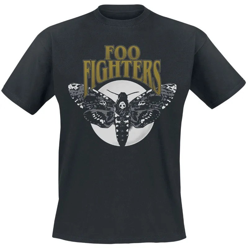 Foo Fighters Rock Art T-shirt, Unisex, Heavy Metal, Retro Band, Rock, Street, Hip-hop Enthusiast T-shirt