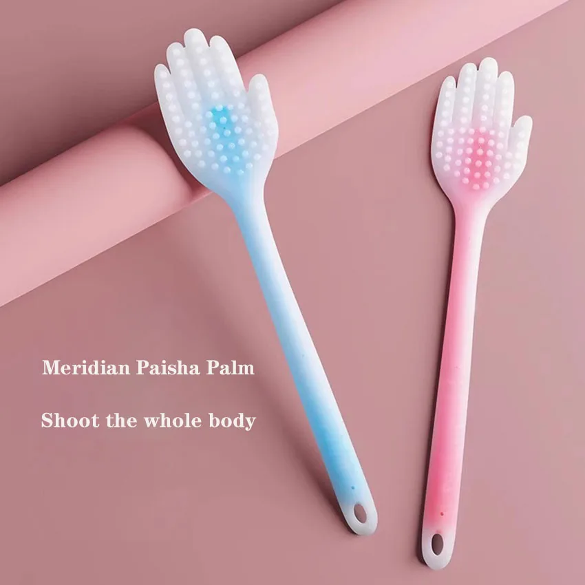 

Массажный молоток Meridian Tapping, силиконовая массажная палочка для спины для домашнего фитнеса и здоровья