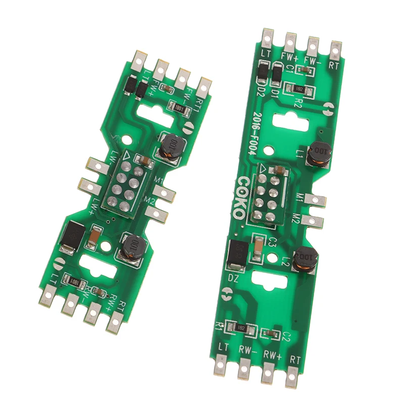 Placa de circuito modelo de trem em escala HO 1/87, acessórios IC, peças de placa PCB modificadas de uso geral