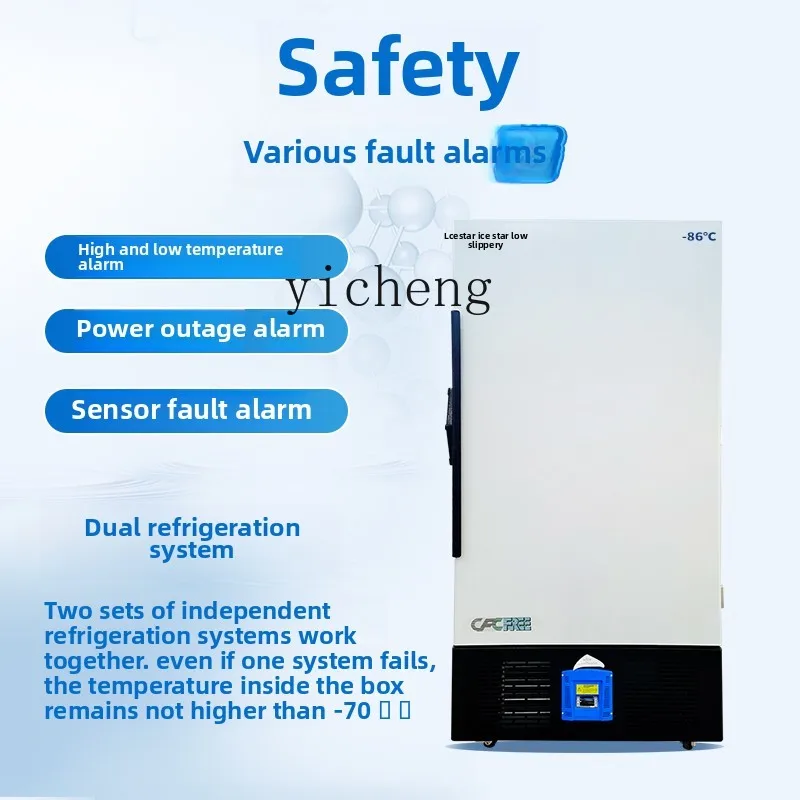 Zz frigorifero a temperatura ultrabassa meno 80/60 congelatore medico sperimentale criogenico industriale a bassa temperatura