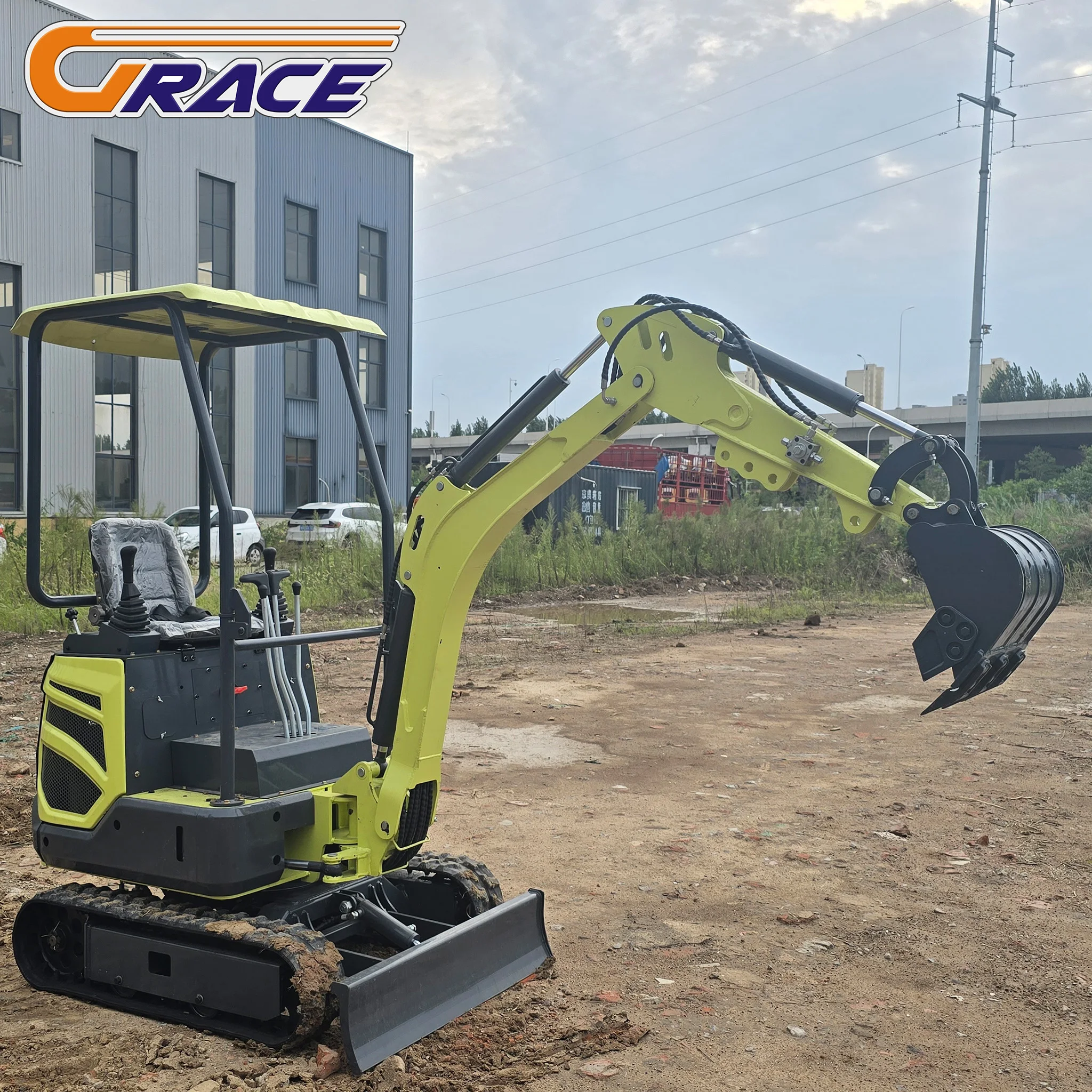 أسعار حفارة صغيرة جديدة للبيع بالجملة CE EPA Euro5 محركات كوبوتا باجر 1.5 طن 1.8 طن صفر الذيل حفارة صغيرة