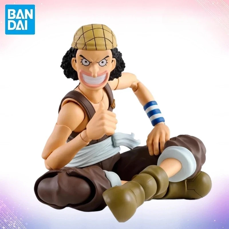 

Presale Bandai S.H.Figuarts Figure SHF One Piece Usopp Romance Dawn Action Anime Figurine PVC Models