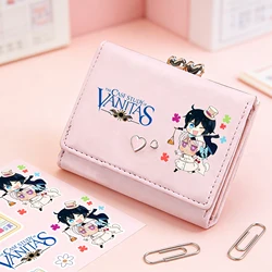 The Case Study of Vanitas Cartoon Coins Purses Anime ID Card Holders Pu Leather Short Wallets Cute Money Pockets Mini Clutch