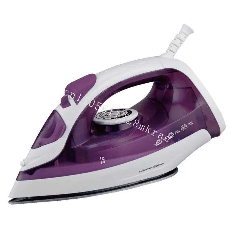

New household electric ceramic steam iron 2400 watts high-power mini, base environmentally friendly and anti-calcium function