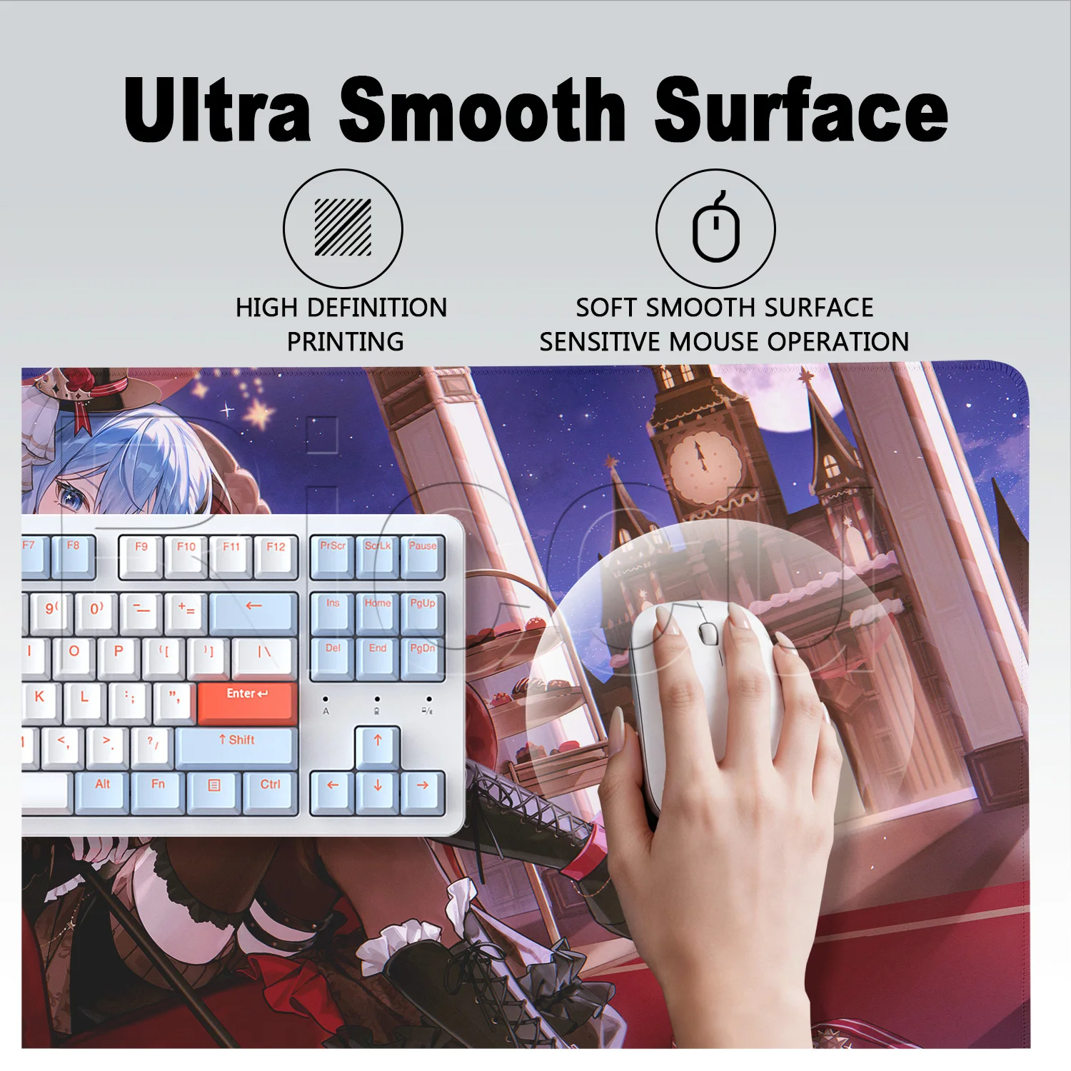 Hoshimachi Suisei Anime Girl O – Gaming Accessories Girls Bewertung und Preis