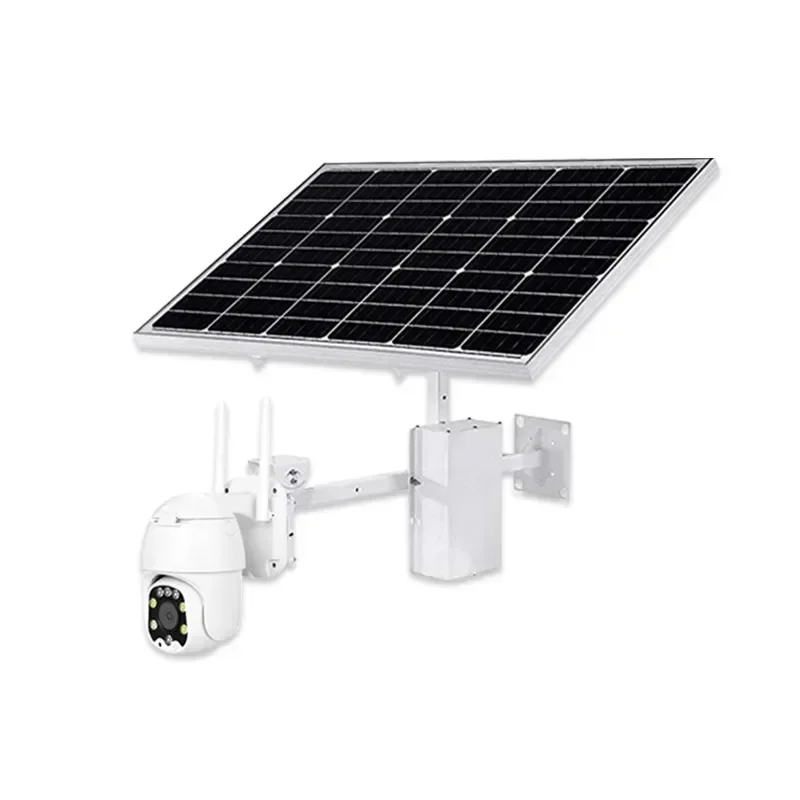 YYHC New 4g Sim Card Solar Panel Ptz Ip Speed Dome Waterproof Two Way Audio Cctv Wifi Security Battery Camera Solarcamera sol