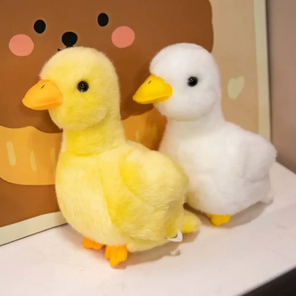 Sleeping Pillow Yellow Duck Yellow Duck Home Decor Cartoon Little Duck 20cm Soft Pillow Sitting Animals