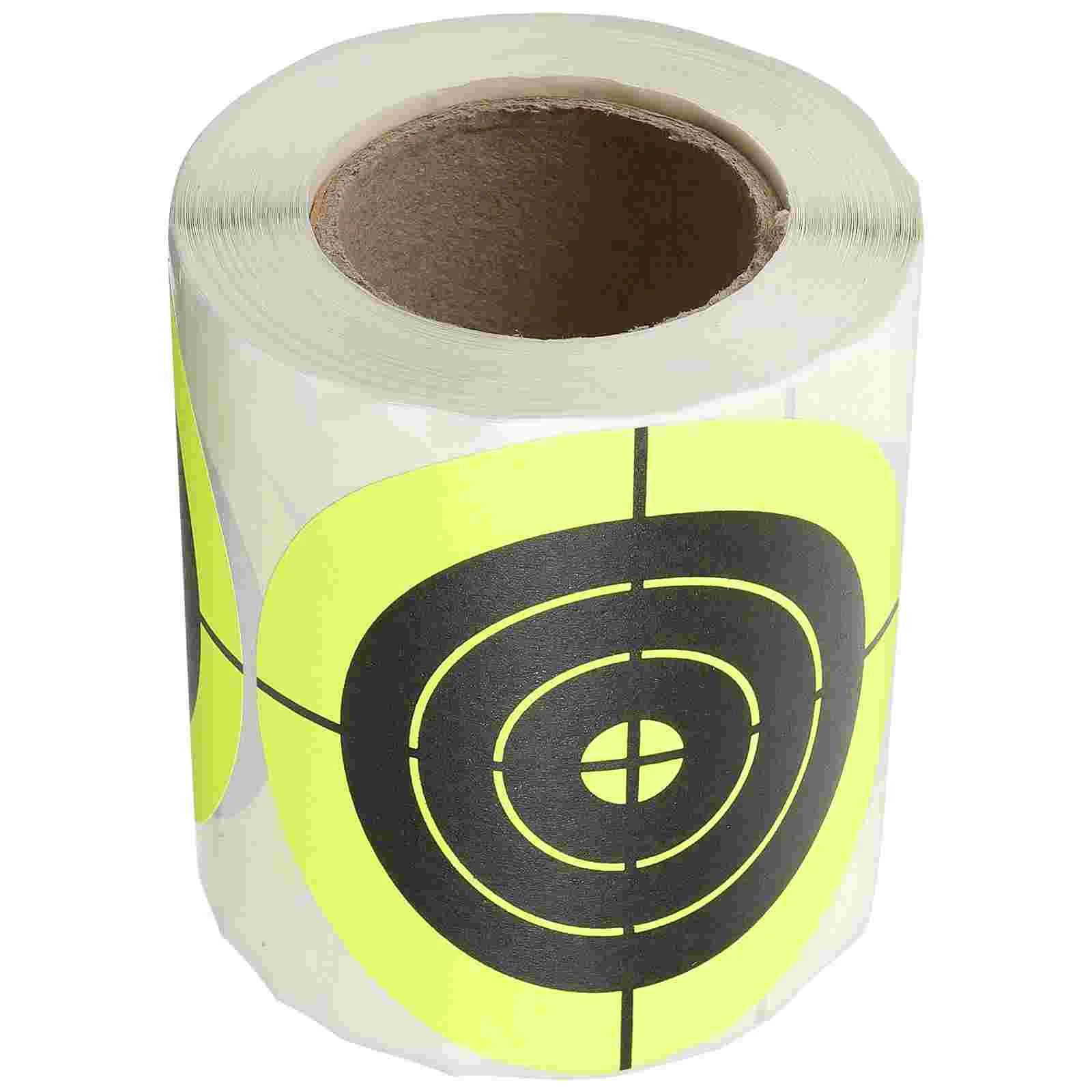 

Sticker Archery Target Paper Labels Fluorescent Silhouette Targets for Splatter