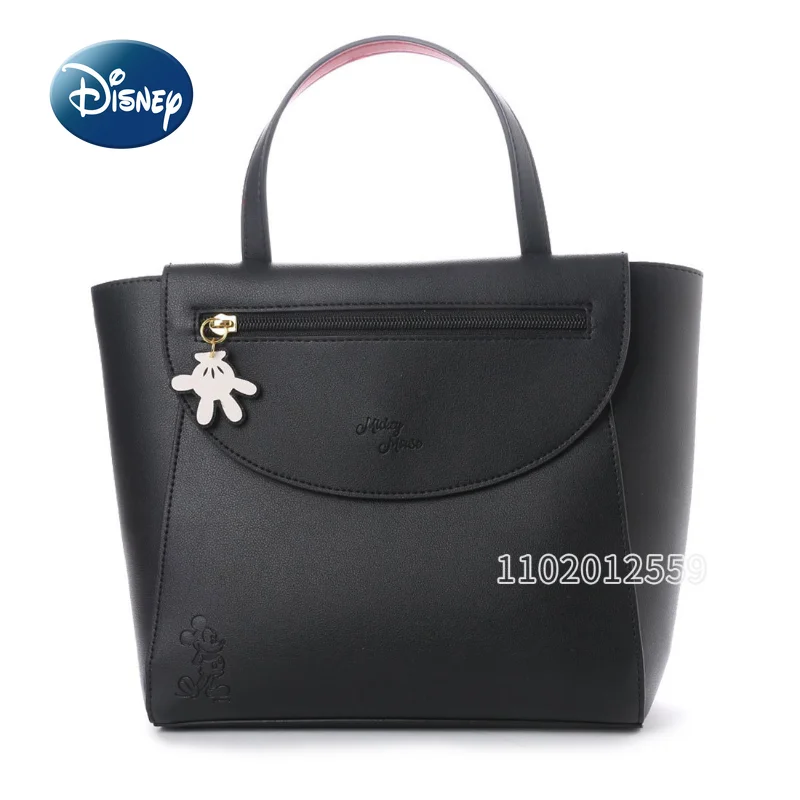 Imagem -02 - Bolsa Tiracolo Disney-mickey Feminina Bolsa de Ombro Grande Capacidade Desenho Animado Marca de Luxo Moda Nova