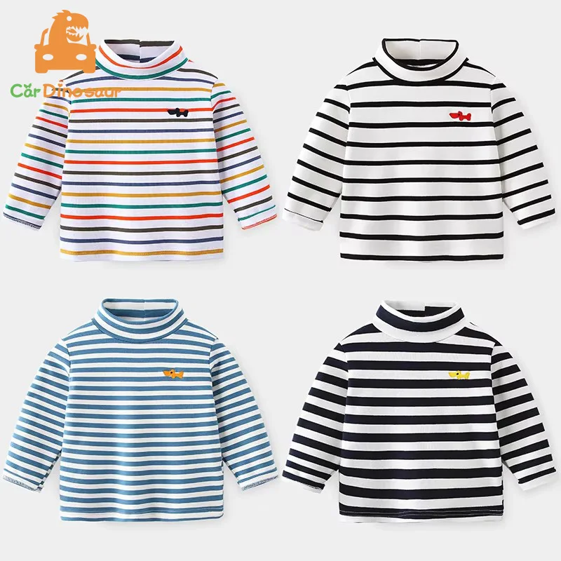 

Пуловер детский с высоким воротником, на возраст 2-10 лет