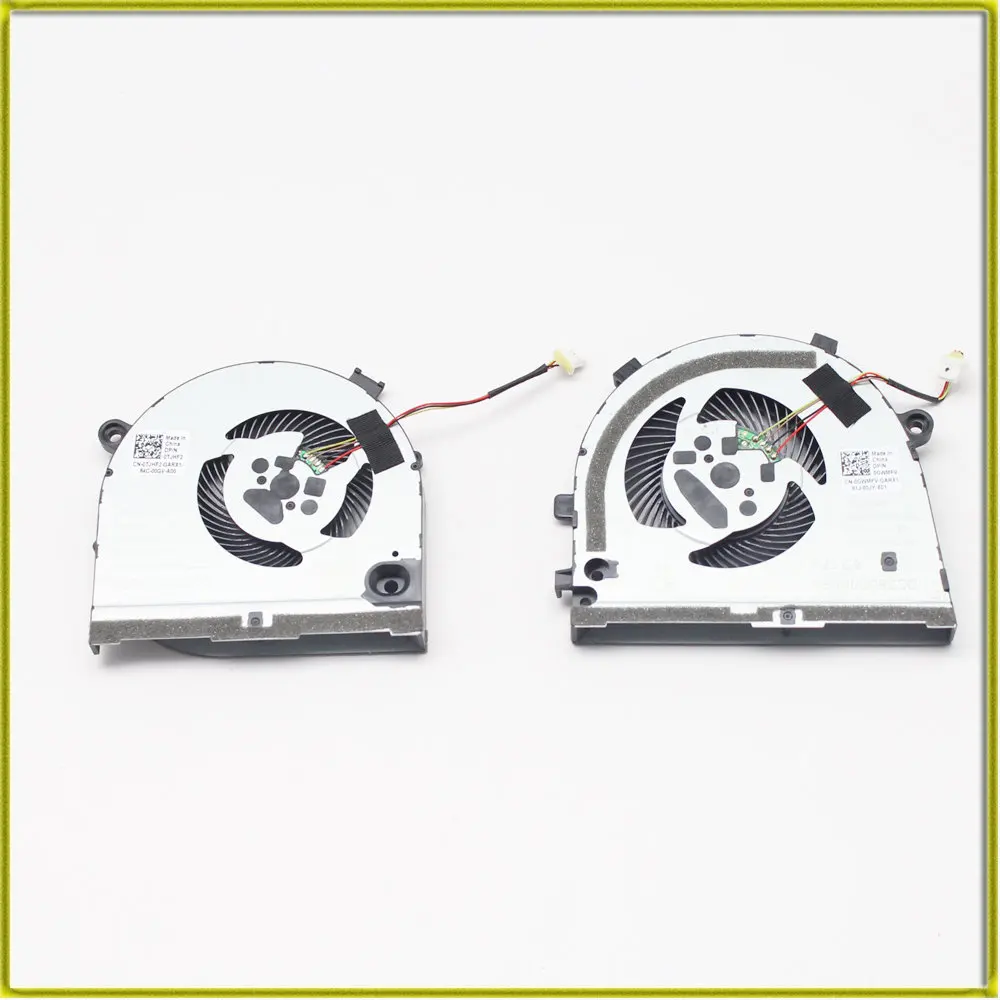 

Кулер DC28000kur0 для Dell G Series G3 3579, вентилятор для процессора, графического процессора OEM, охлаждающий вентилятор CHB02 TJHF2, вентиляторы-кулеры