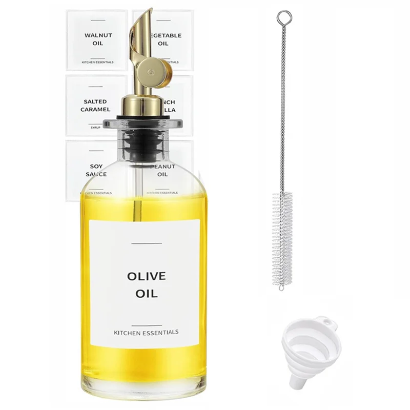 

ABVA-Olive Oil Glass Oil Bottle Olive Oil Dispensing Bottle Kitchen Seasoning Dispenser