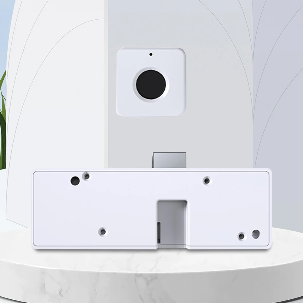 

Hidden Drawer Electronic Lock Battery Powered Fingerprint Cabinet Lock Fast Unlocking Electric Fingerprint Lock for Home Office