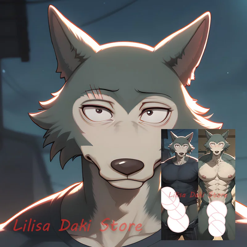 

Dakimakura Legoshi аниме наволочка для тела двусторонний принт наволочка в натуральную величину подарки