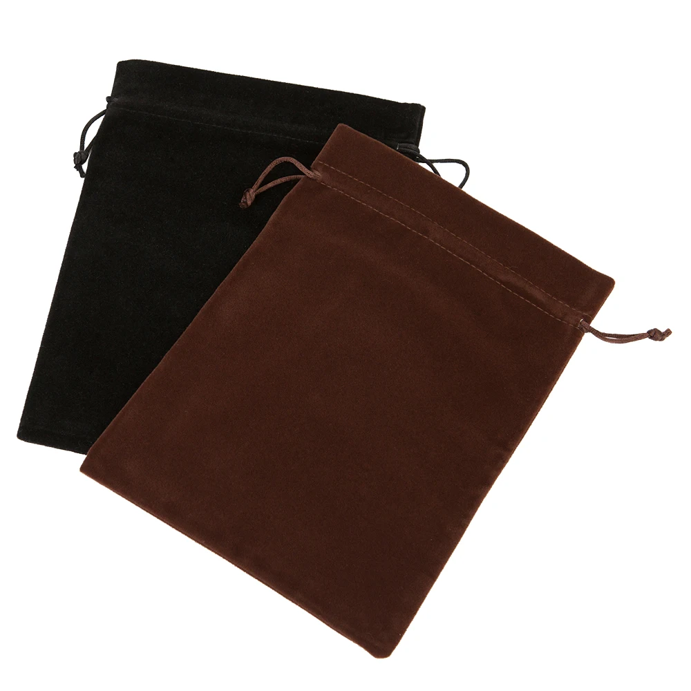 High Quality Large Velvet Drawstring Bags 17x23cm (6.6\