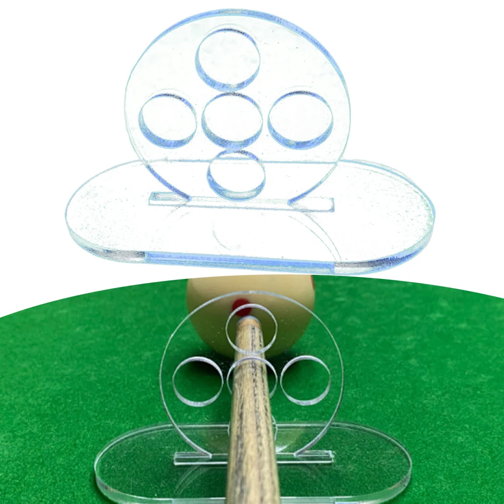 البلياردو قضيب المدرب البلياردو السنوكر التمارين واضح 5 ثقوب تجمع جديلة السنوكر جهاز التدريب البلياردو ملحق أداة عامة