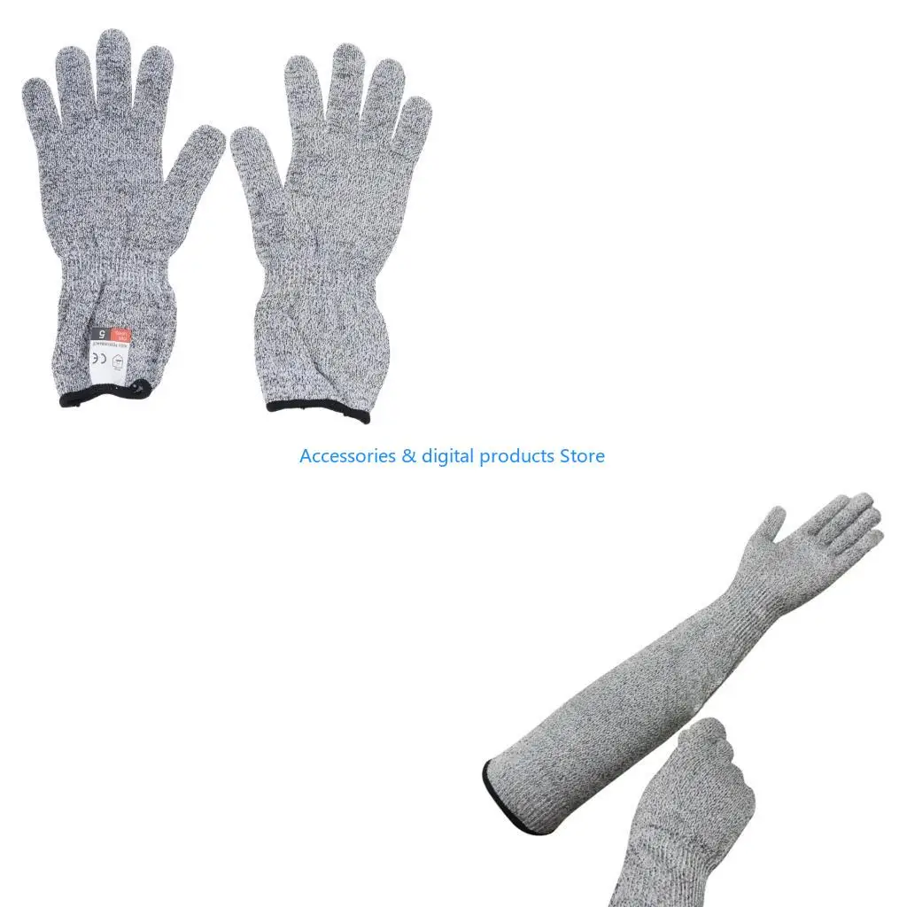 77JD Washable Work Gloves Ergonomic Fit For Glass Manufacturing Professionals 1 Pair