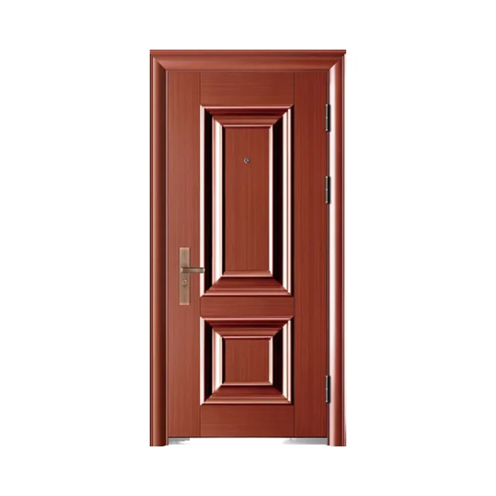 

High Quality Main Entrance Security Steel Door Modern Exterior Doors for Houses Home