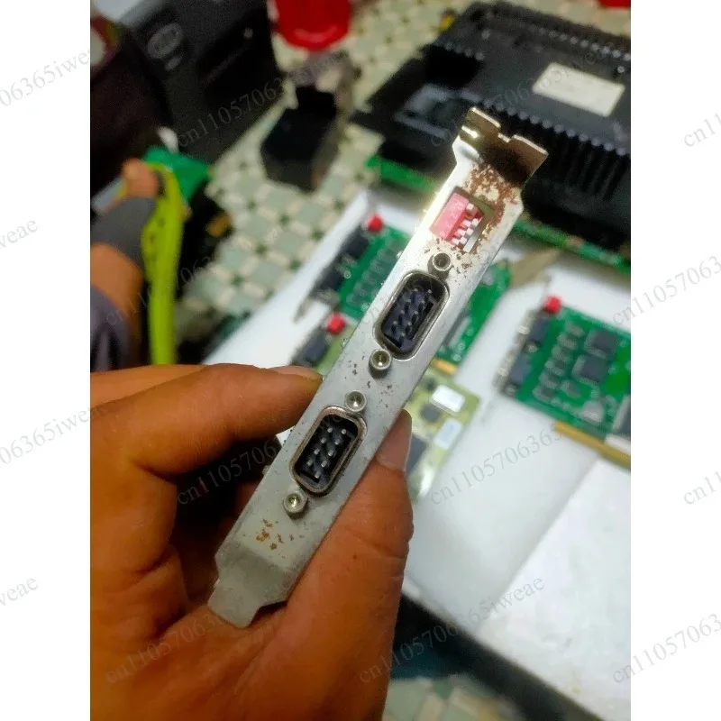 Data acquisition card test normal PC COM PCI 2 port RS-232/422/485