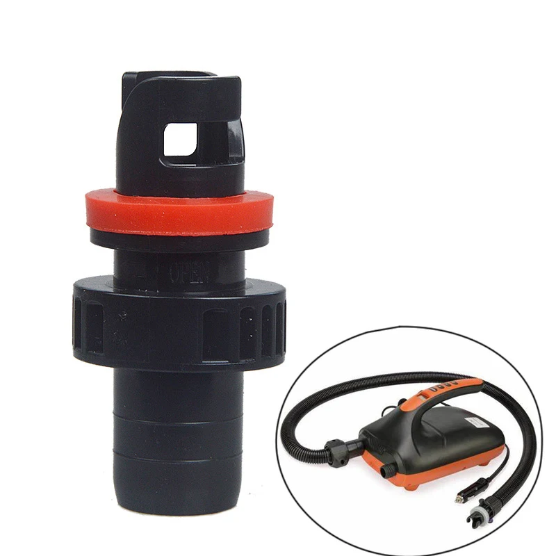 SUP Surfboard Air Pump Adapter Inflatable Stand Up Paddle Board Rubber Boat Kayak Valve Tire Compressor Converter Surfing Nozzle