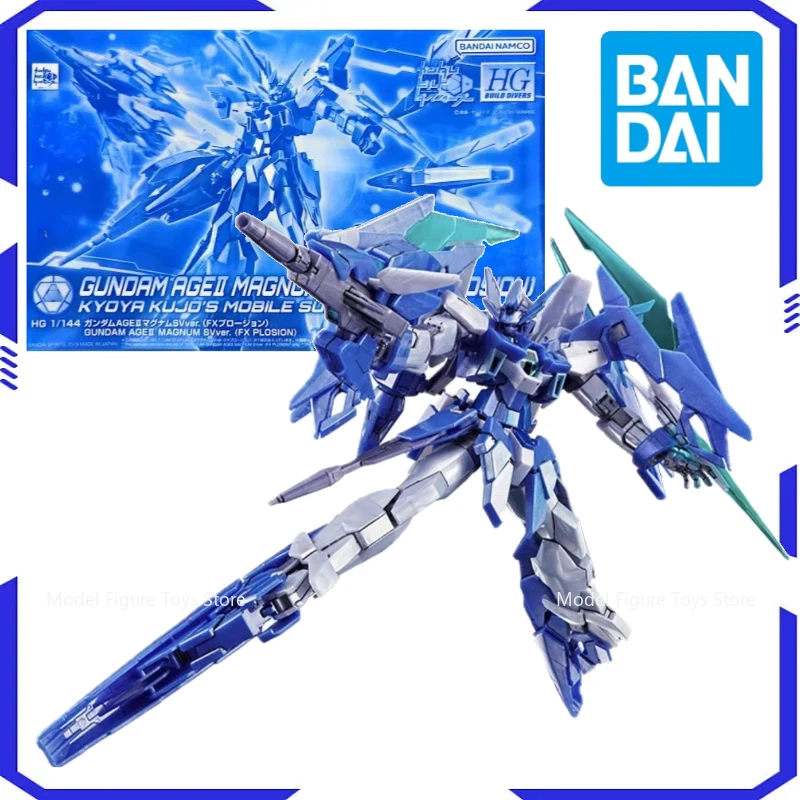

Bandai Original Model Assembly Kit 1/144 HG-Gundam AGE-2 Magnum Anime Action Character Assembly Model Toy Robot Boy Gift
