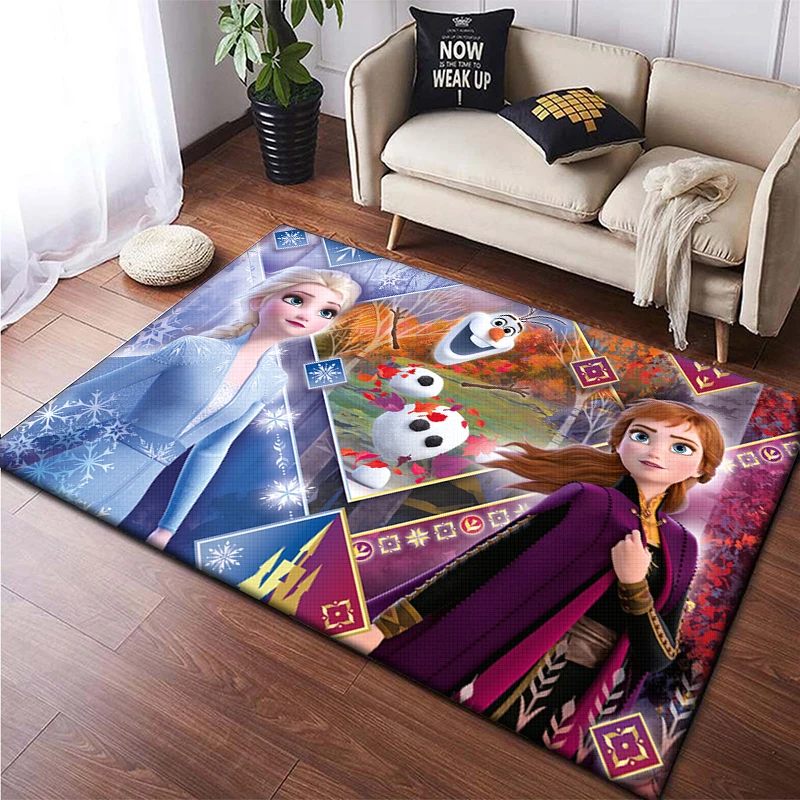 Frozen carpet for children,Living room Bedroom floor mat Kitchen mat Children's Bedroom Mat,bedroom decor， bedroom