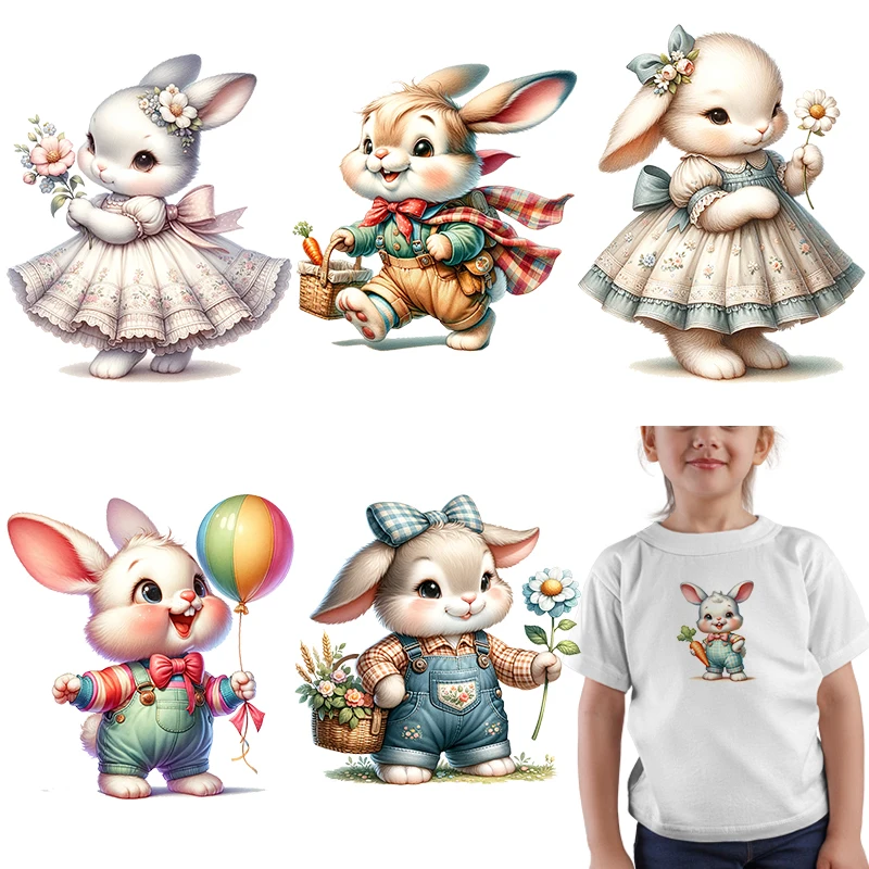 Cartoon Cute Rabbit…