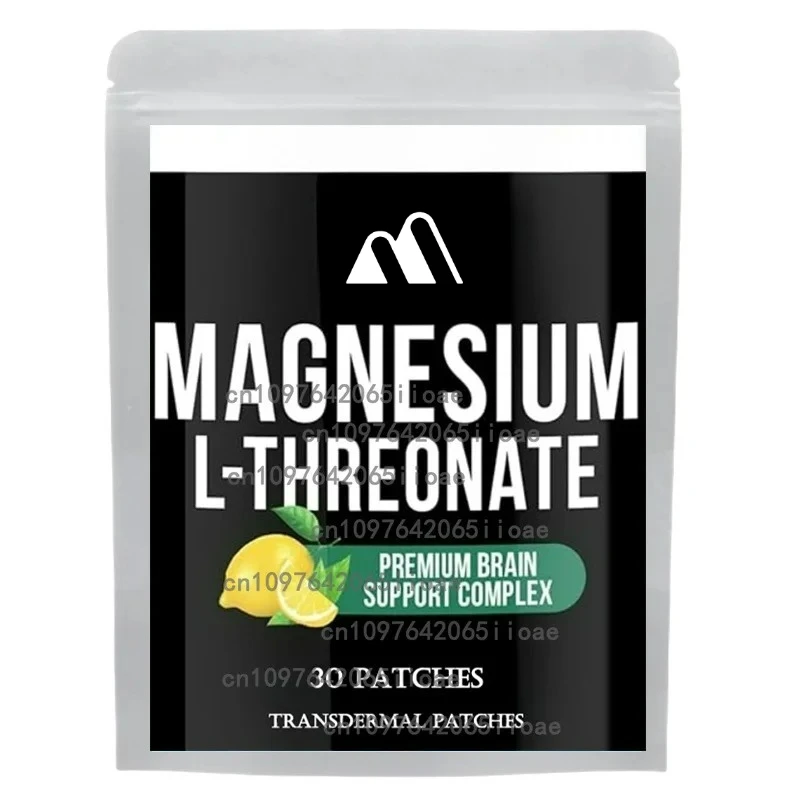 

30 Patches Magnesium L-Threonate Transdermal Patches Memory, Focus & Relaxation