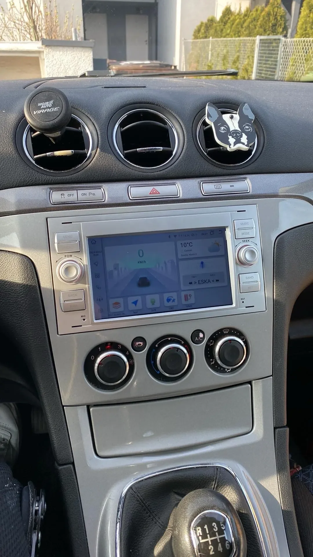 CHSTEK Car Radio Carplay Android Auto For Ford Focus Fiesta Mondeo S/C-Max Galaxy Transit Connect Kuga Bluetooth Navigation WIFI