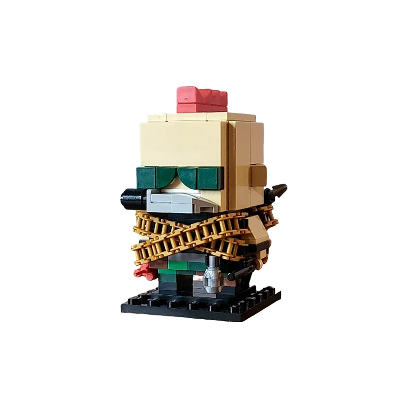 177pcs MOC Mean Gene Garbage Pail BricKidz Brickheadz Model Toy Building Blocks Architecture Christmas Gift DIY Creative Idea