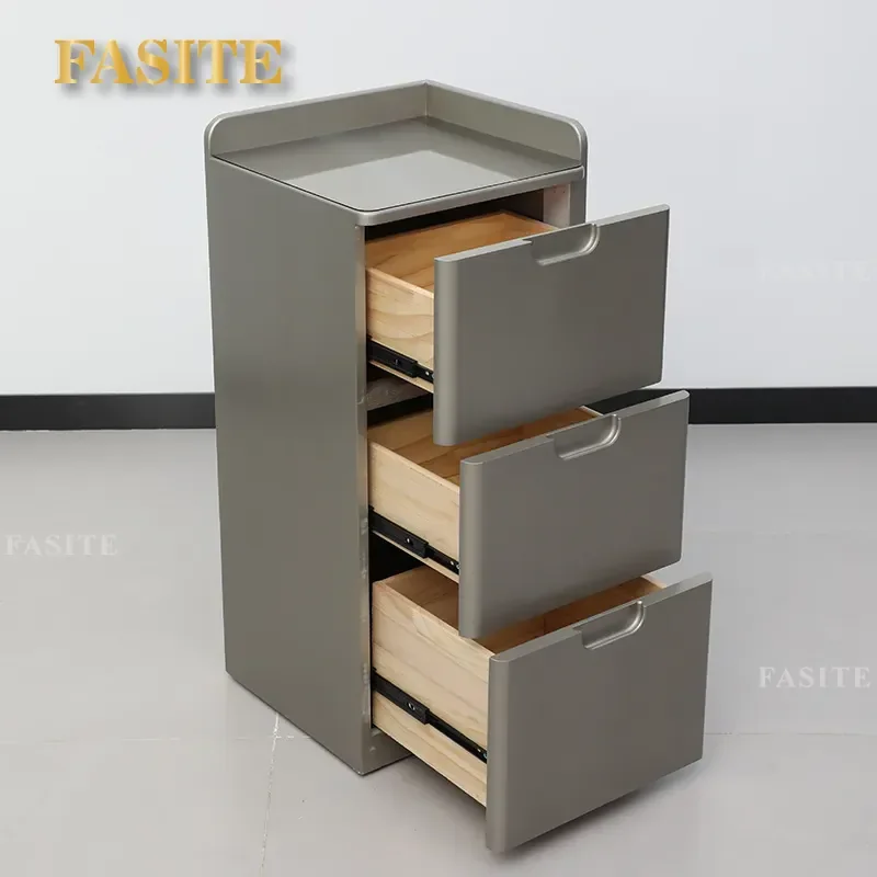 For Barber Shop Tool Cabinet Multifunctional Hair Storage Desk with Drawer Professional Organizer Furniture