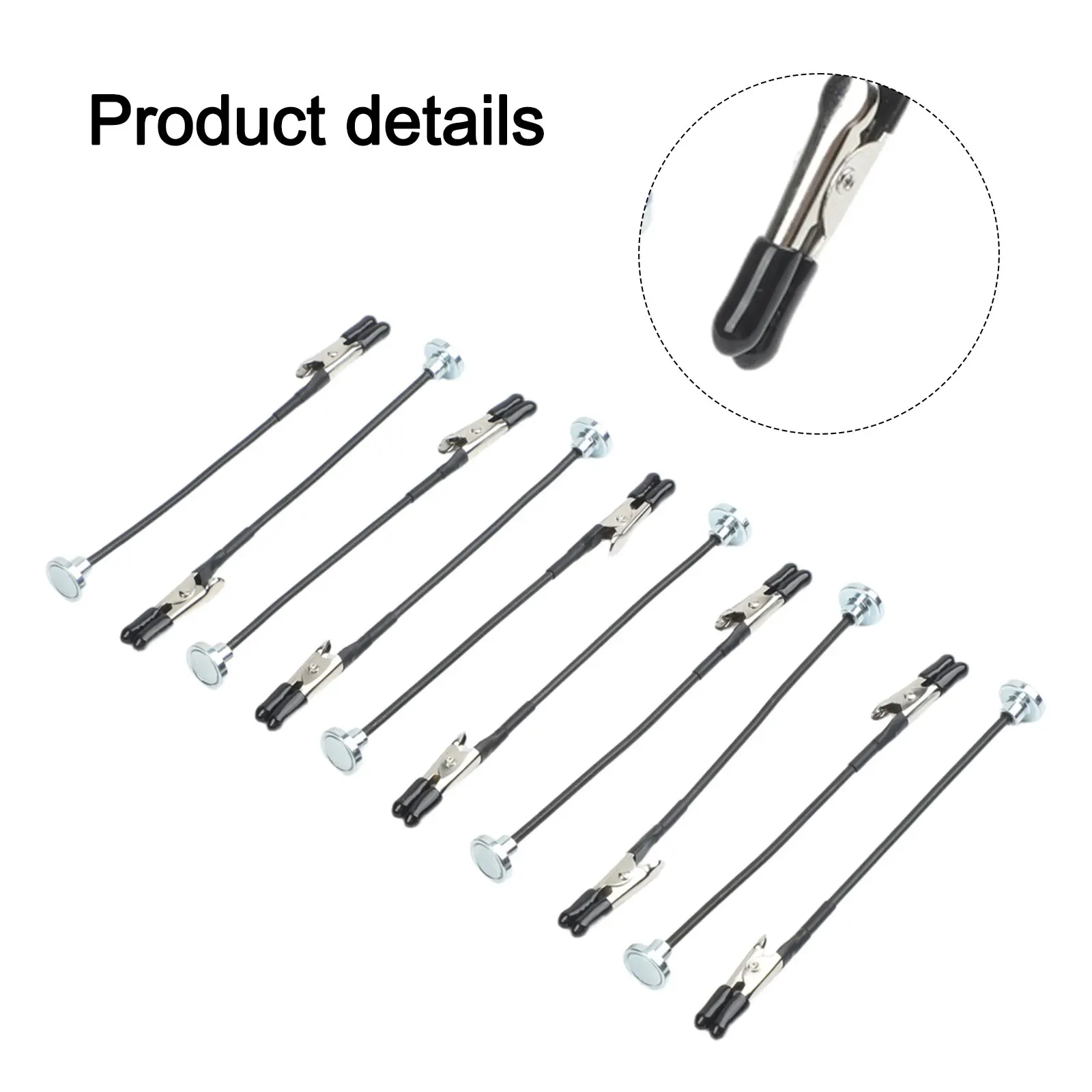 For Precision Repairs Black Magnetic Solder Base Flexible Gooseneck Soldering Tool Tool Flexible Gooseneck Lockable At Any Angle