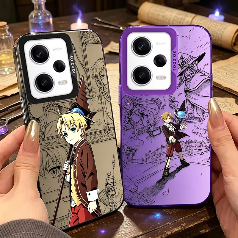 Hot Anime Mushoku Tensei Phone Case for Xiaomi Redmi POCO X7 X6 X5 X3 F6 F5 M6 Pro F8 F7 Ultra F4 F3 M7 M5s C85 C75 C65 C55