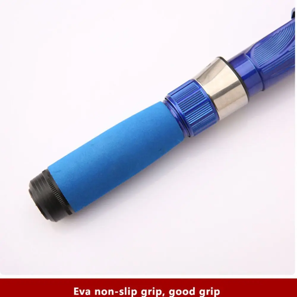 

Far Throw Telescopic Fishing Rod High Sensitivity Fiberglass Small Sea Rod Ultralight 1.0-2.4 m Spinning Rod Sea Fishing