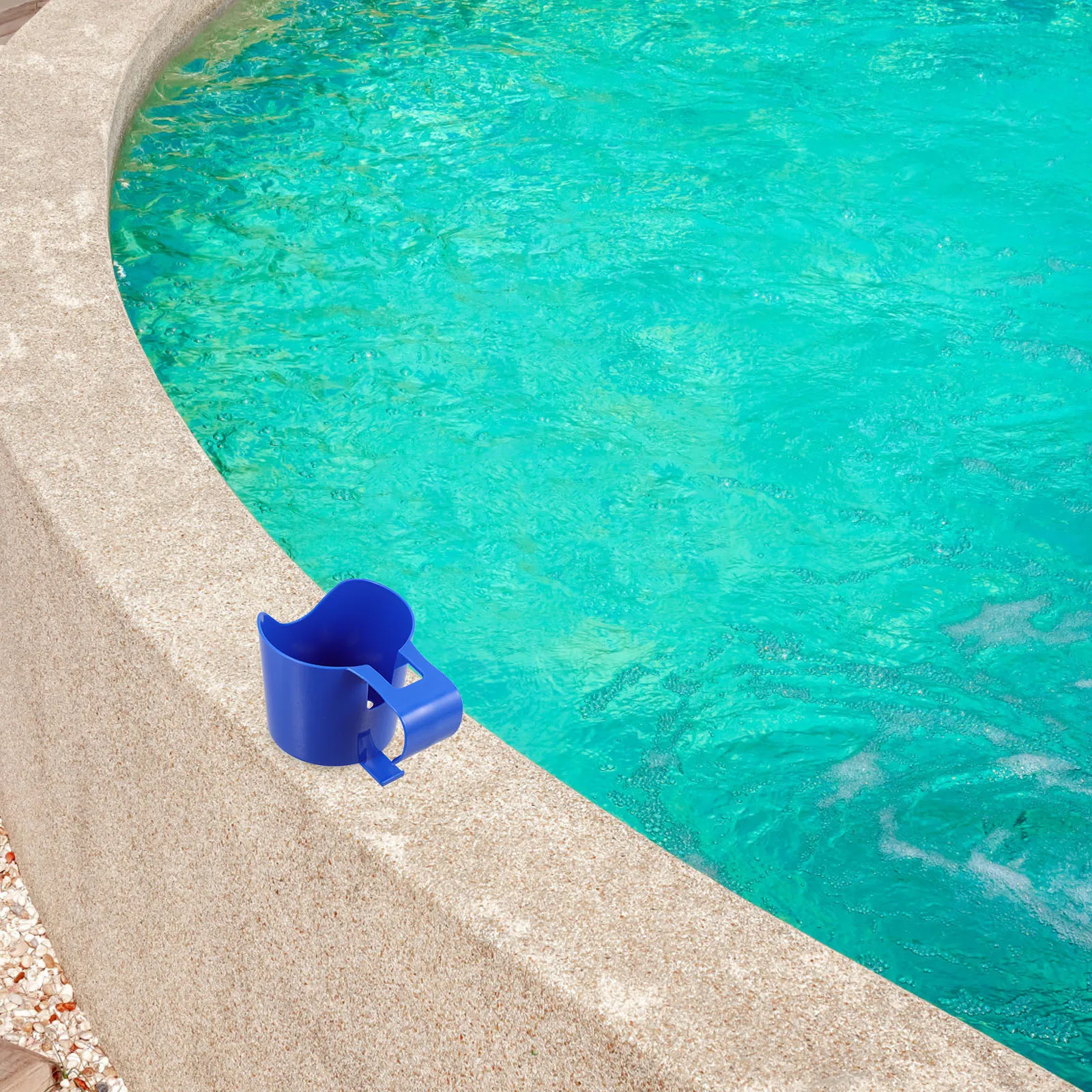 

2pcs Cup For Above Ground Plastic Beverage Rack Drink Holder Pool Side Bathtub Wine Glass Holder Swimming Pool Accessories