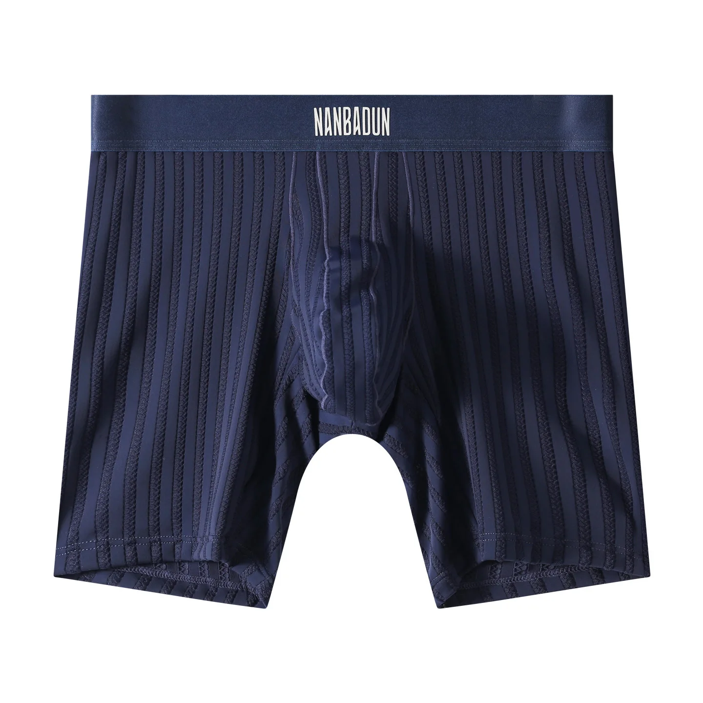 Men's Underwear Boxers Breathable Ice Silk Man Panties Solid Middle Waist Boxer Shorts Homme Extended Leg Underpants Male M-XXL