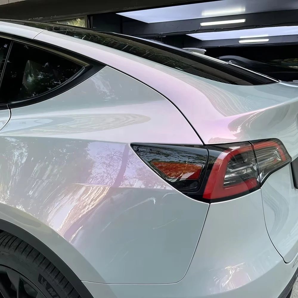 WRAPMASTER 1.52*15m TPU Color Shift Volcano Grey 8.5 Mil Anti Yellowing TPU Car Paint Protection Film