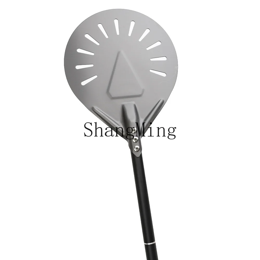 

DSA Punching Round Pizza Shovel Alloy Handle Short Handle Long Handle Universal Pizza Transfer Shovel Flip Shovel
